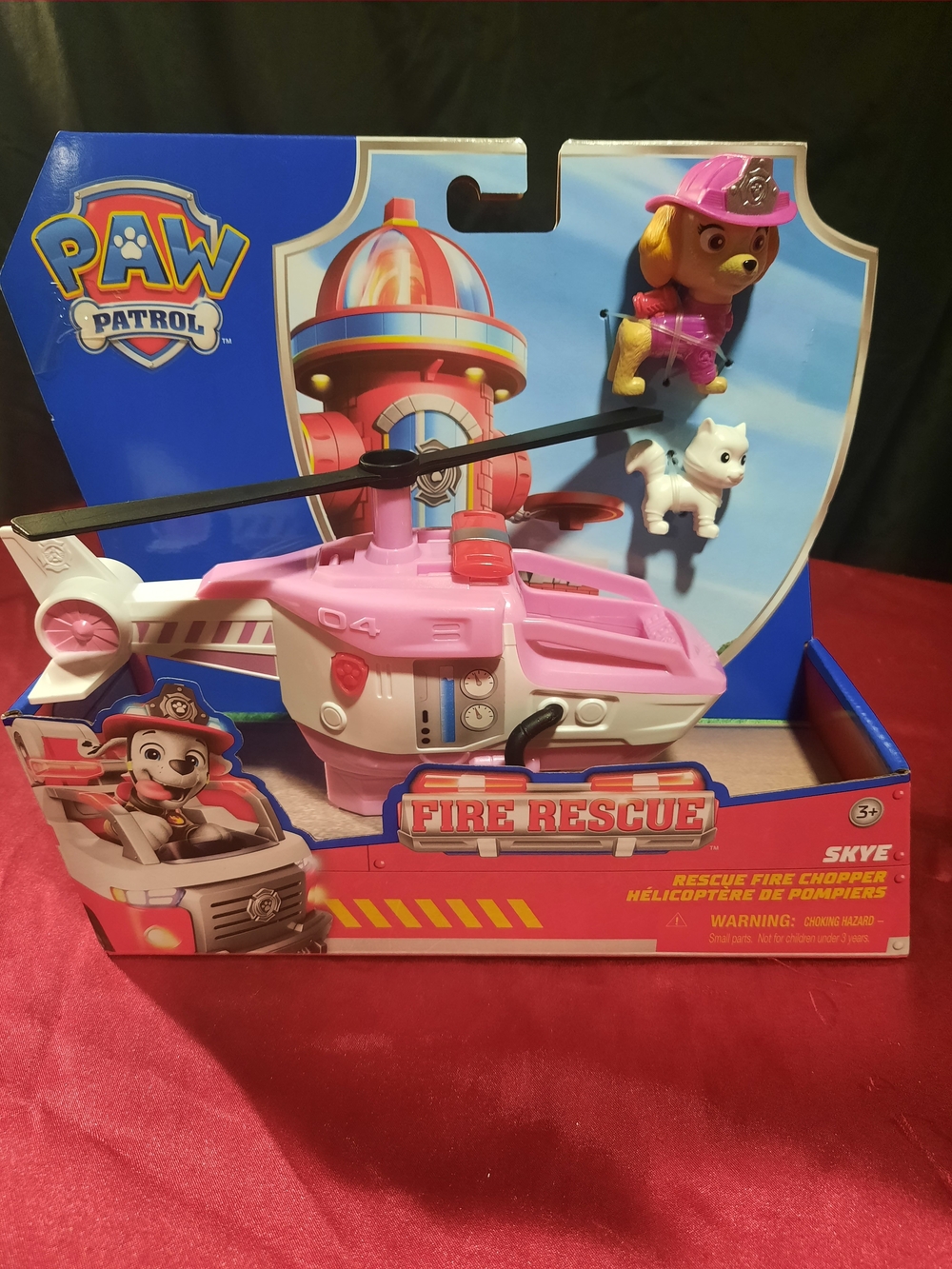 PAW Patrol Skye Fire Rescue Helicopter Collectible